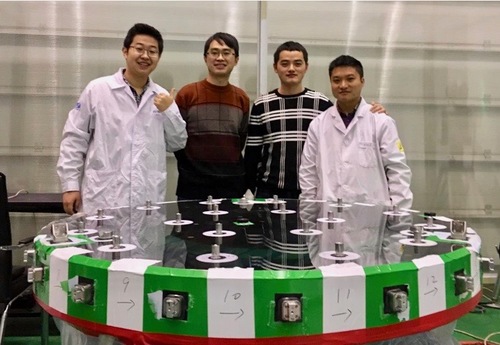 TMT Tertiary Mirror (M3) Engineers from Changchun Institute of Optics, Fine Mechanics, and Physics, China.