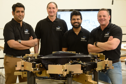 TMT Team Assembles The First of 492 Primary Mirror Segment Support for the Telescope