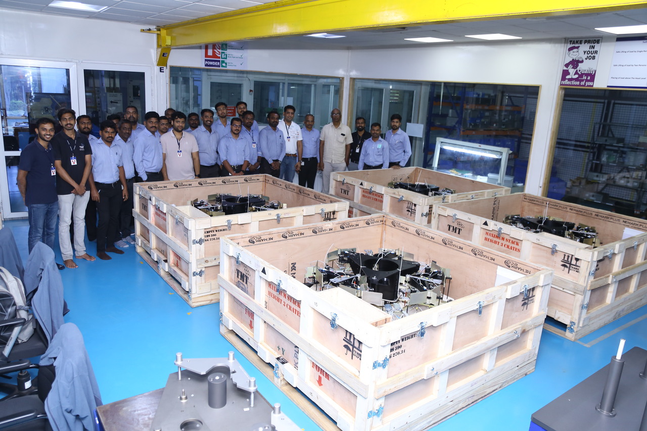 Segment Support Assembly (SSA) production team in India TMT