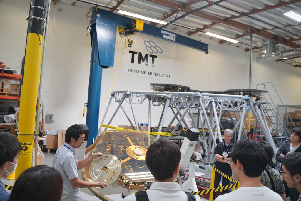 TMT-ACCESS workshop lab tour in Monrovia, 12 September 2023