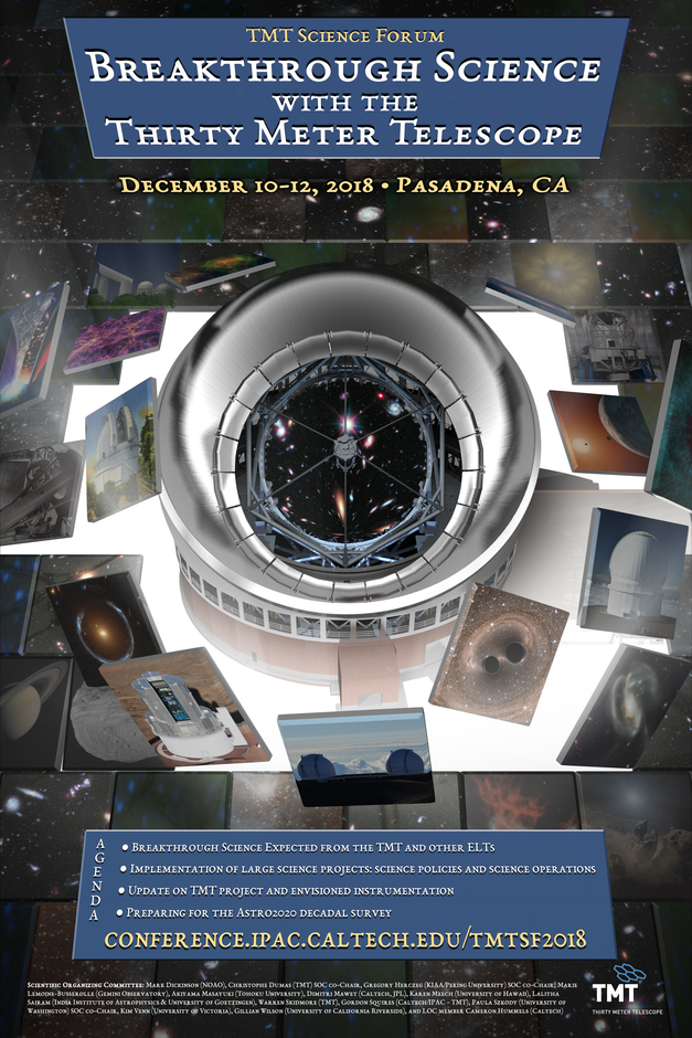 Science Forum Poster - Pasadena 2018