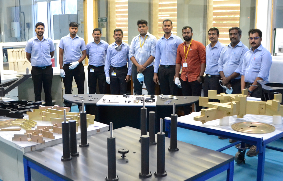 Segment Support Assembly team in India