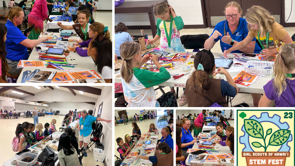 Girl Scouts of Hawaiʻi STEM in Hilo on 10 November 2023