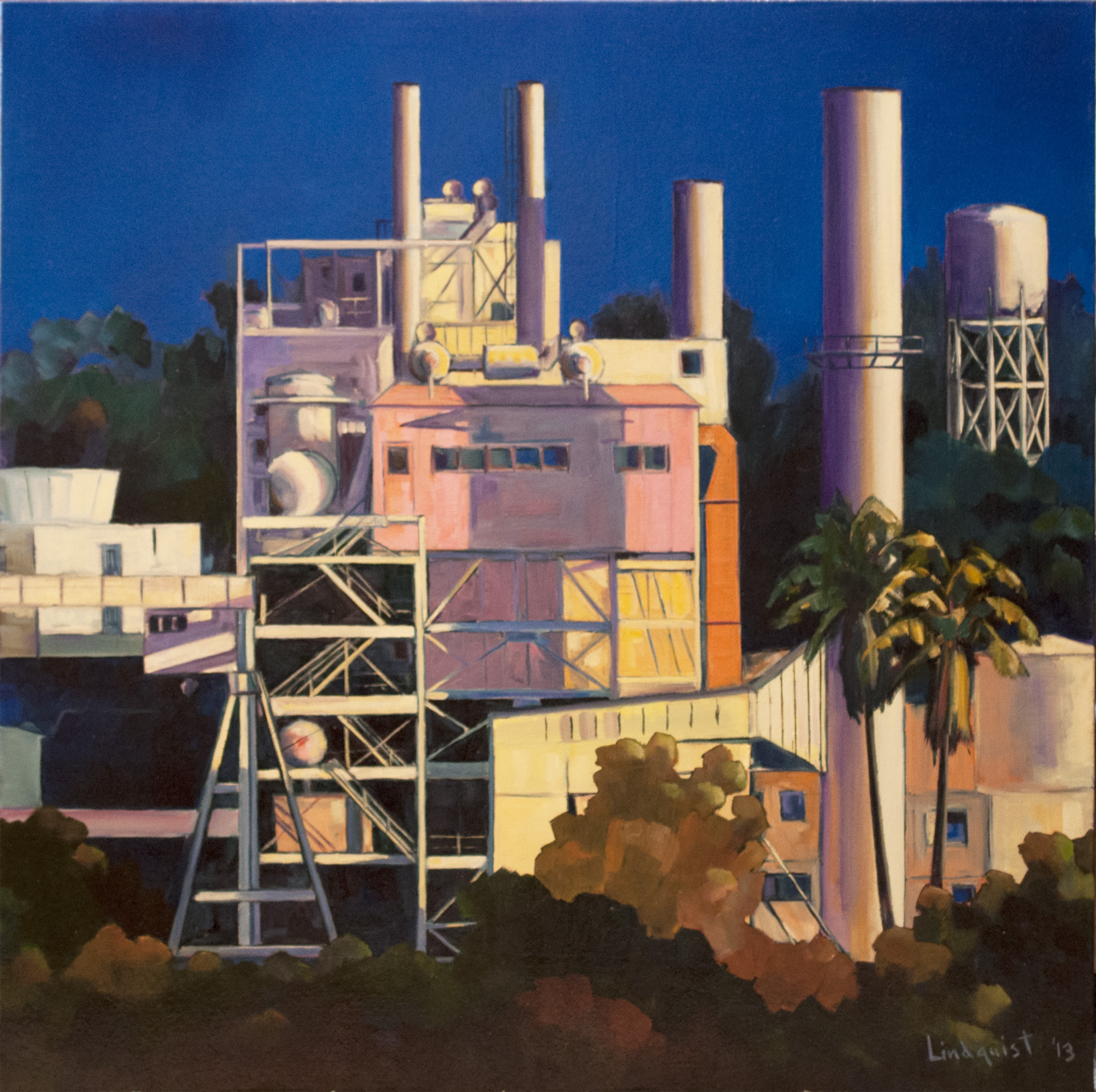 Pasadena power   a painting by tmt international observatory business manager featured in exhibition